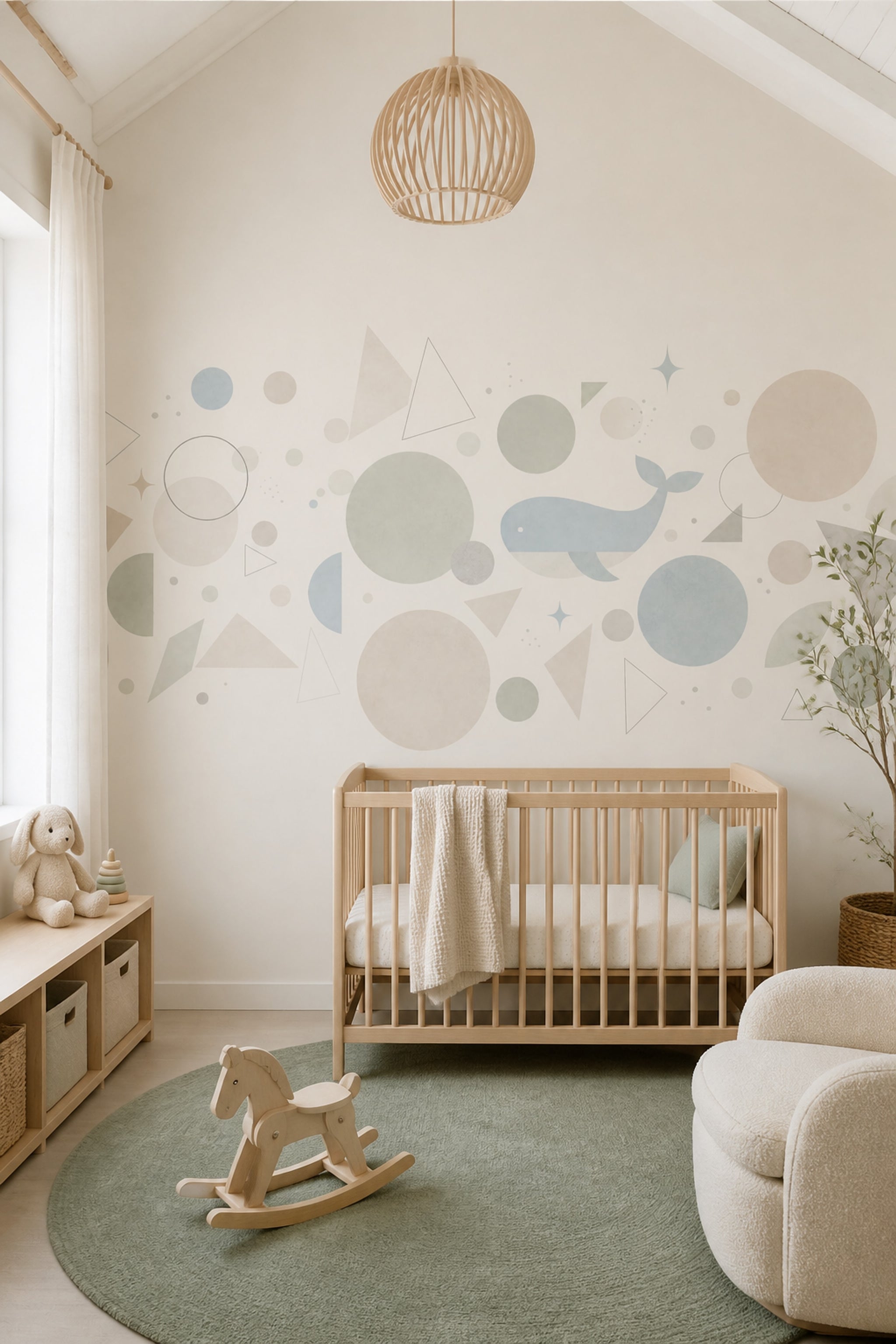 White Background Wallpaper Ivory Removable Cream Wall Decor