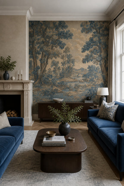 Cloudy Sky Wallpaper Overcast Removable Stormy Wall Decor