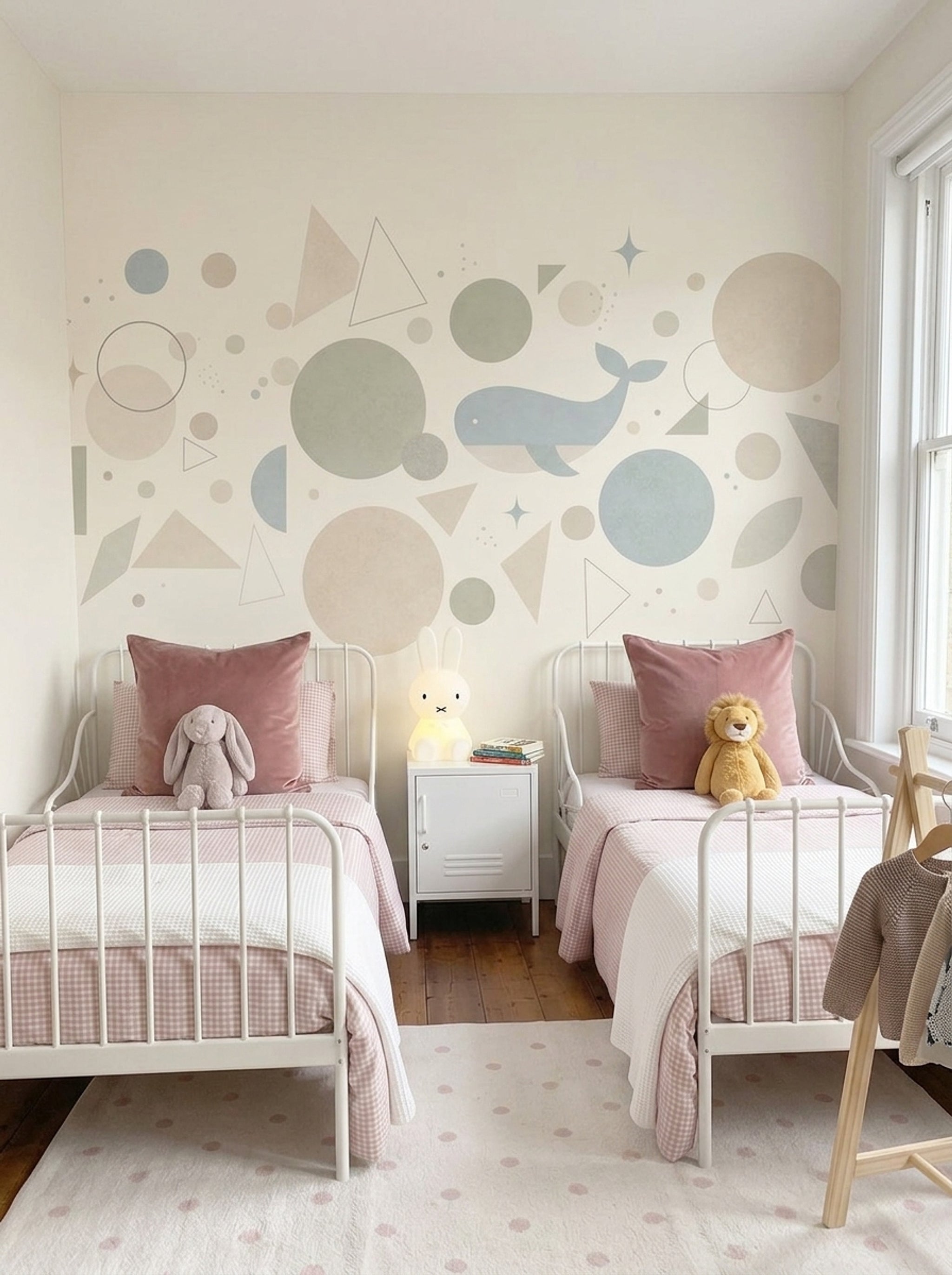White Background Wallpaper Ivory Removable Cream Wall Decor