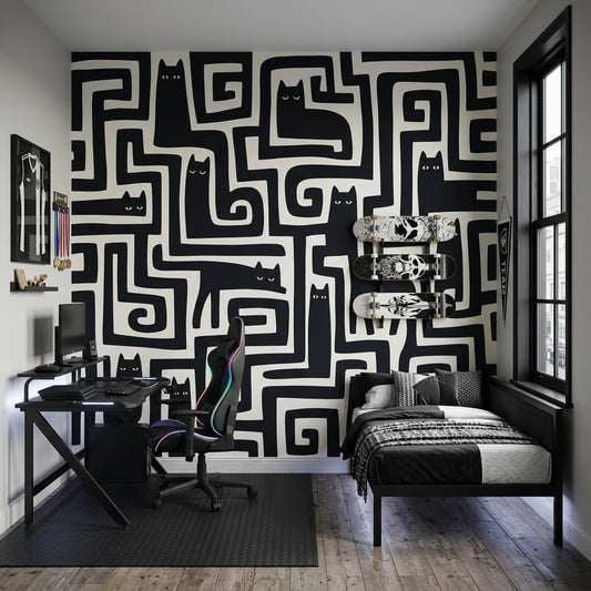 White Background Wallpaper Light Neutral Wall Mural