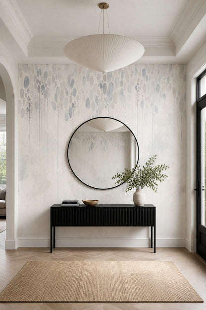 Watercolor Wallpaper Abstract Dots Removable Wall Decor