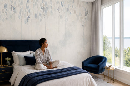 Watercolor Wallpaper Abstract Dots Removable Wall Decor
