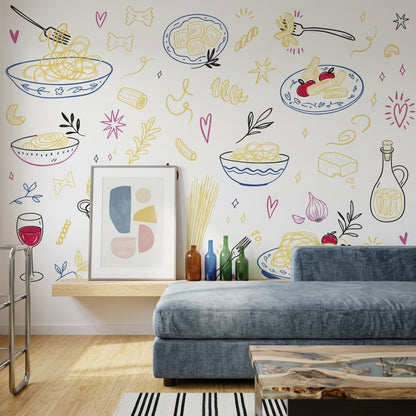 White Background Wallpaper Clean Backdrop Light Base Removable Wall Decor
