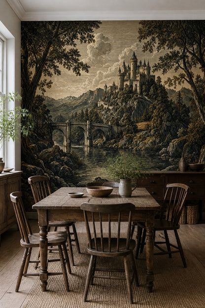 Cloudy Sky Wallpaper Overcast Removable Stormy Wall Decor