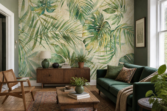 Paper Texture Wallpaper Aged Parchment Distressed Wall Mural