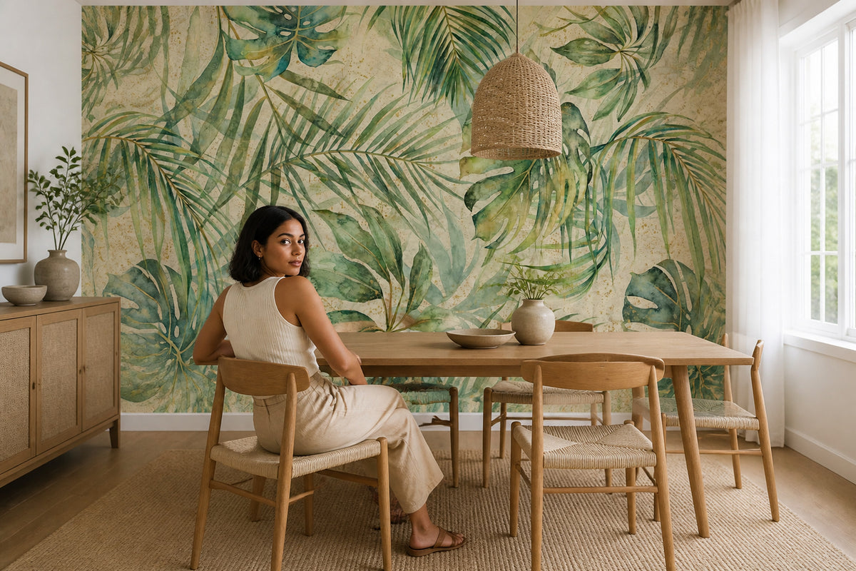 Paper Texture Wallpaper Aged Parchment Distressed Wall Mural