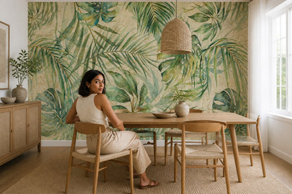Paper Texture Wallpaper Aged Parchment Distressed Wall Mural