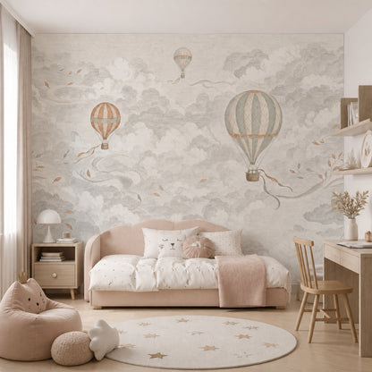 Cloudy Sky Wallpaper Sky Removable Air Wall Decor