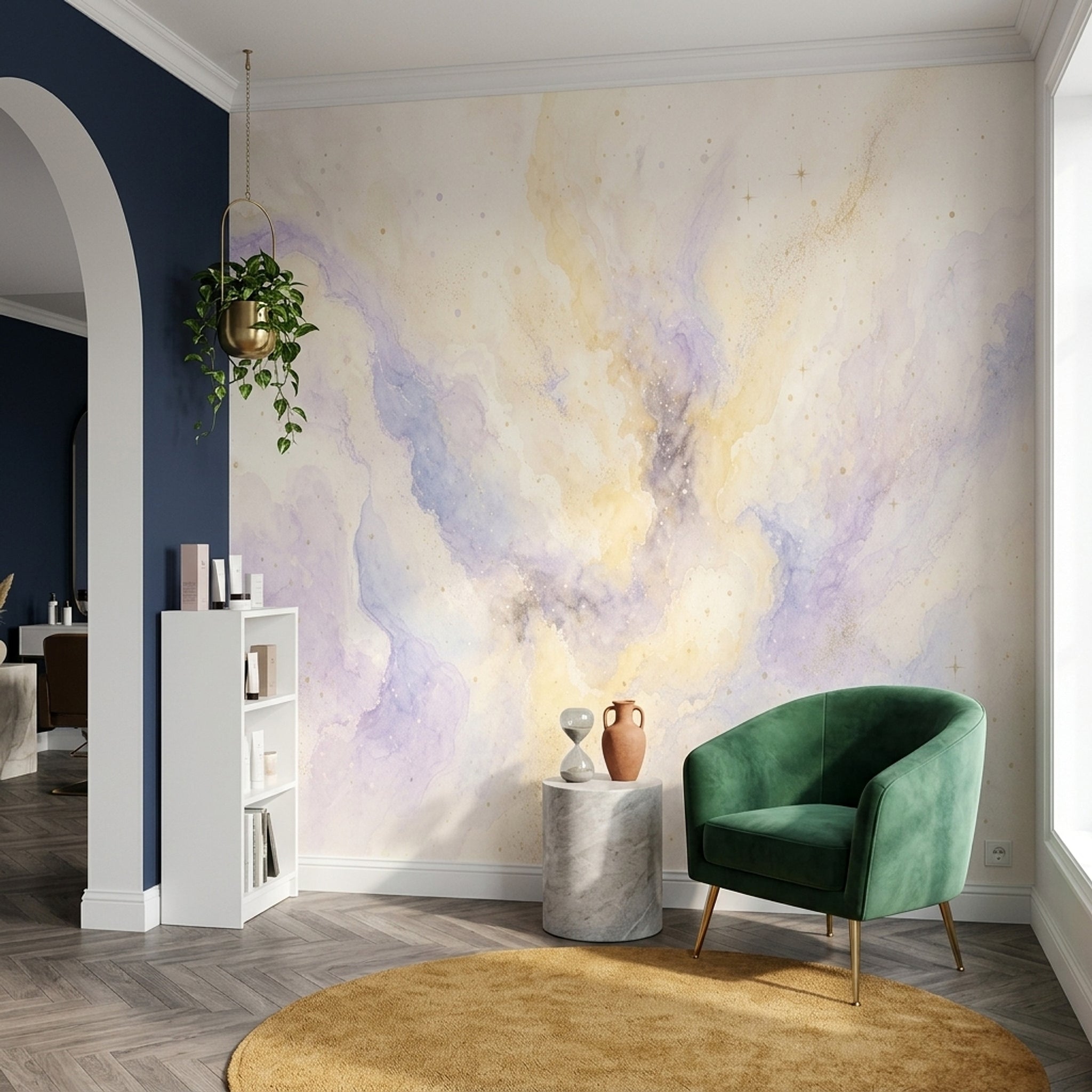 White Background Wallpaper Light Removable Neutral Wall Decor