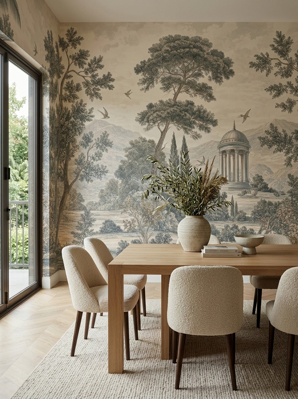 Scenic Landscape Wallpaper Pastoral Landscape Countryside Scene Wall Mural