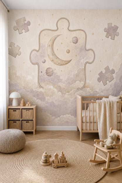 Cloudy Sky Wallpaper Pastel Sky Dreamy Sky Removable Wall Decor
