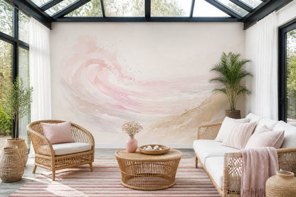 Watercolor Wallpaper Abstract Removable Coastal Wall Decor