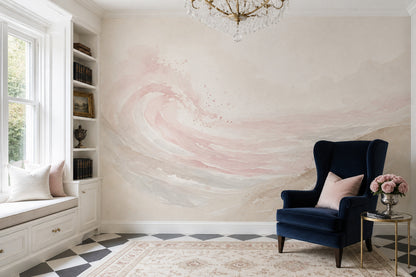 Watercolor Wallpaper Abstract Removable Coastal Wall Decor