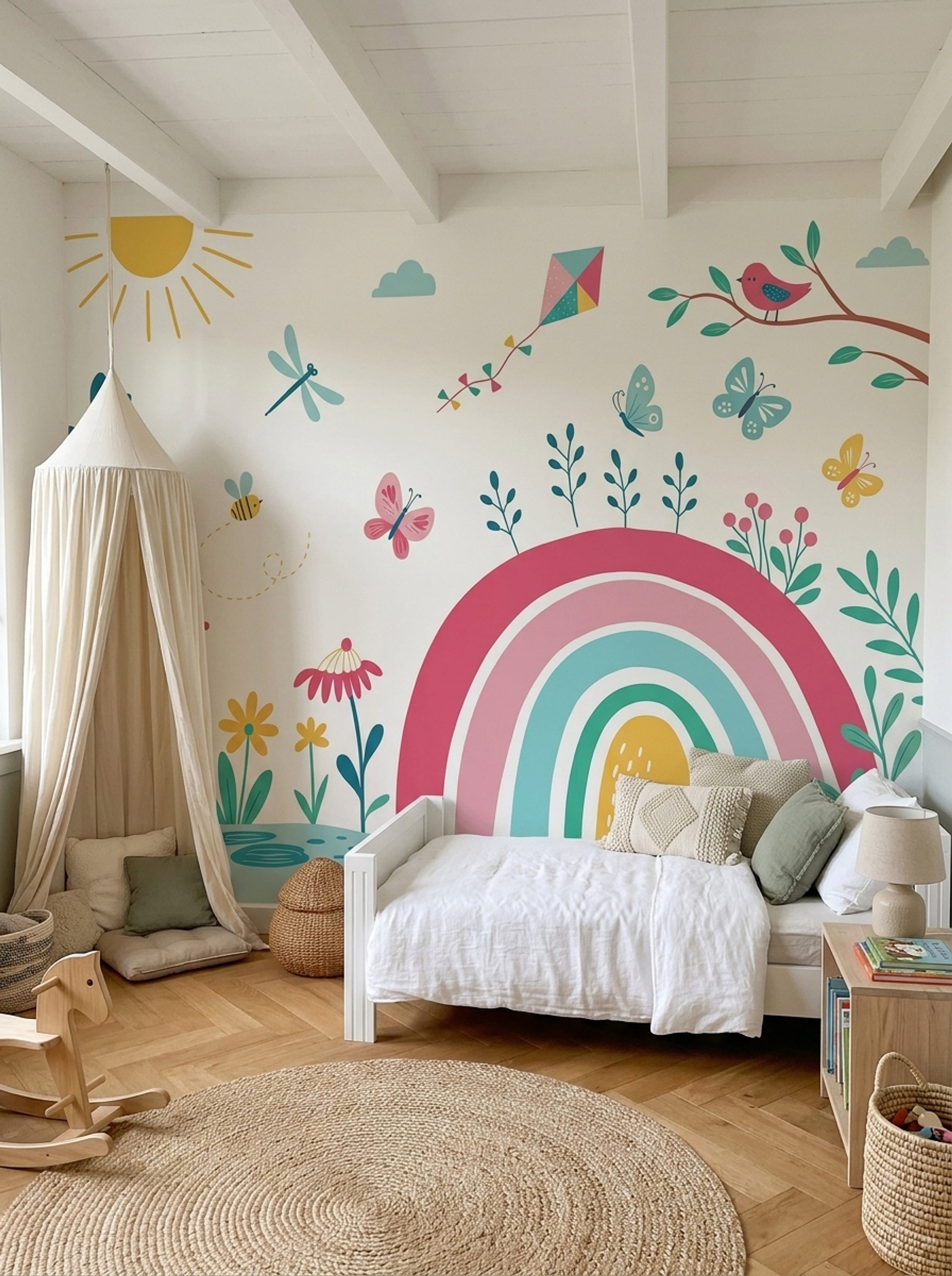 White Background Wallpaper Light Background Clean Background Wall Mural