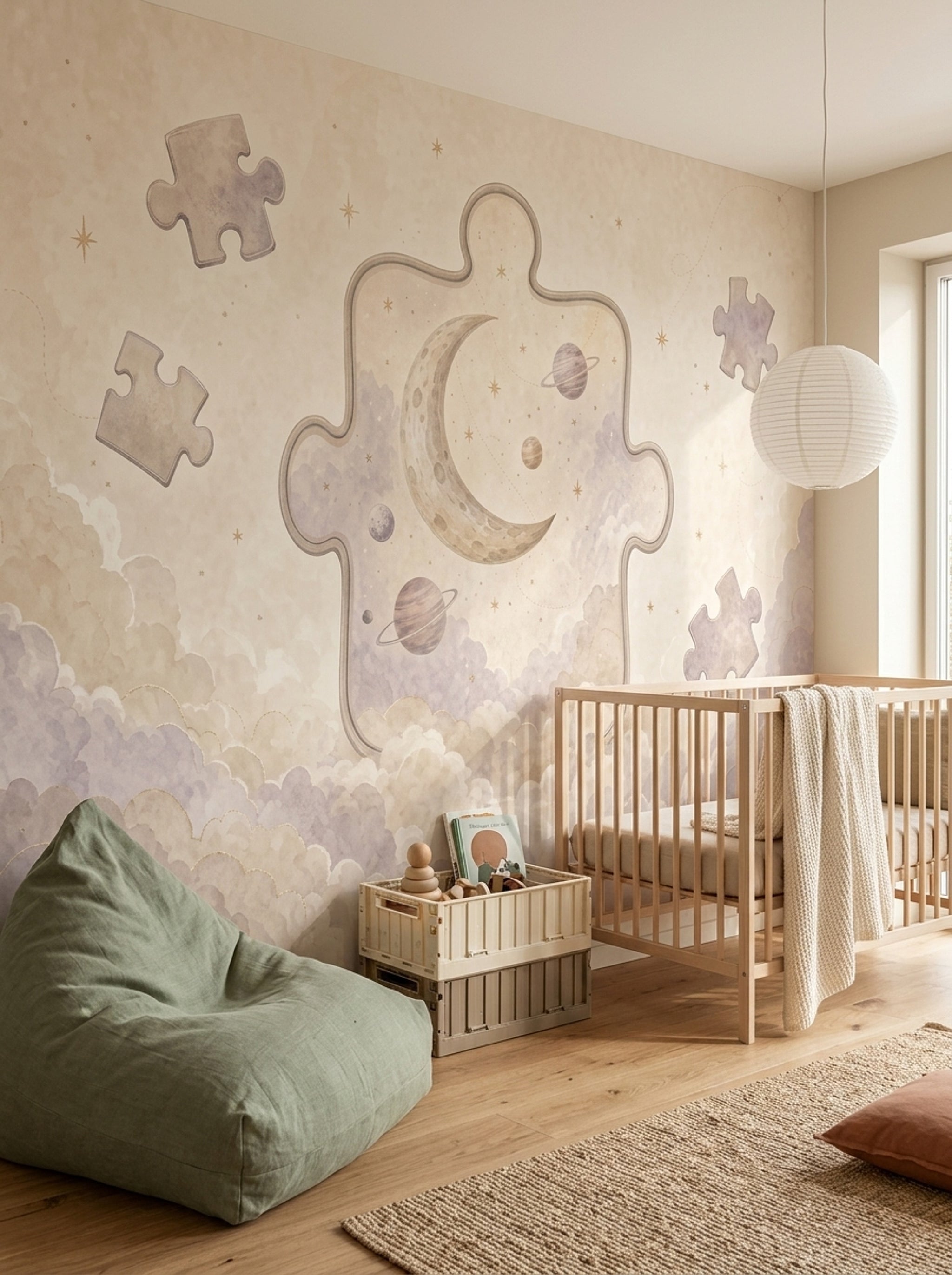 Cloudy Sky Wallpaper Pastel Sky Dreamy Sky Removable Wall Decor