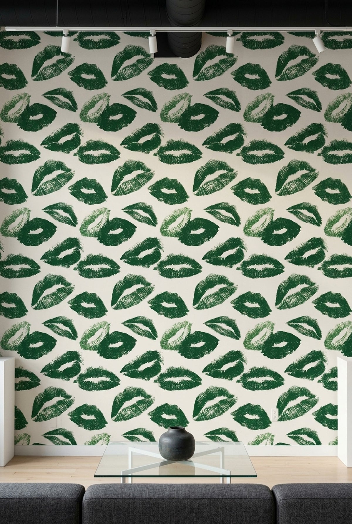 White Background Wallpaper Minimal Graphic Removable Wall Decor