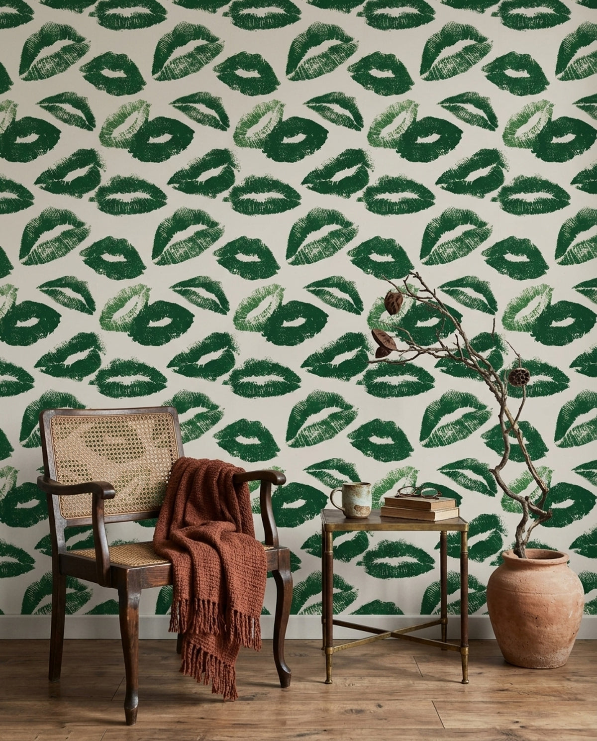 White Background Wallpaper Minimal Graphic Removable Wall Decor