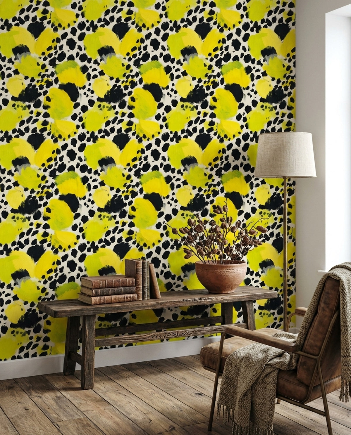 White Background Wallpaper Light Neutral Decorative Mural