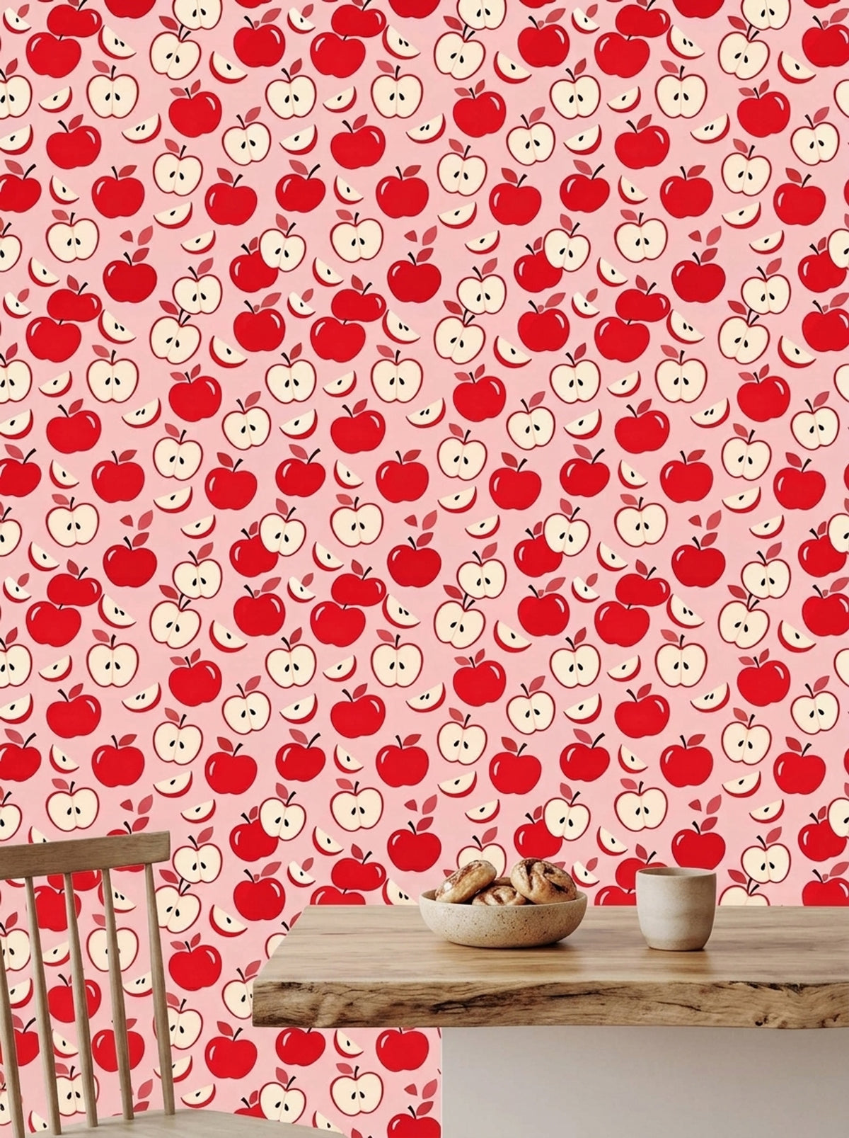 Red Wallpaper Pink Background Pattern