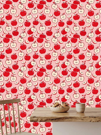 Red Wallpaper Pink Background Pattern