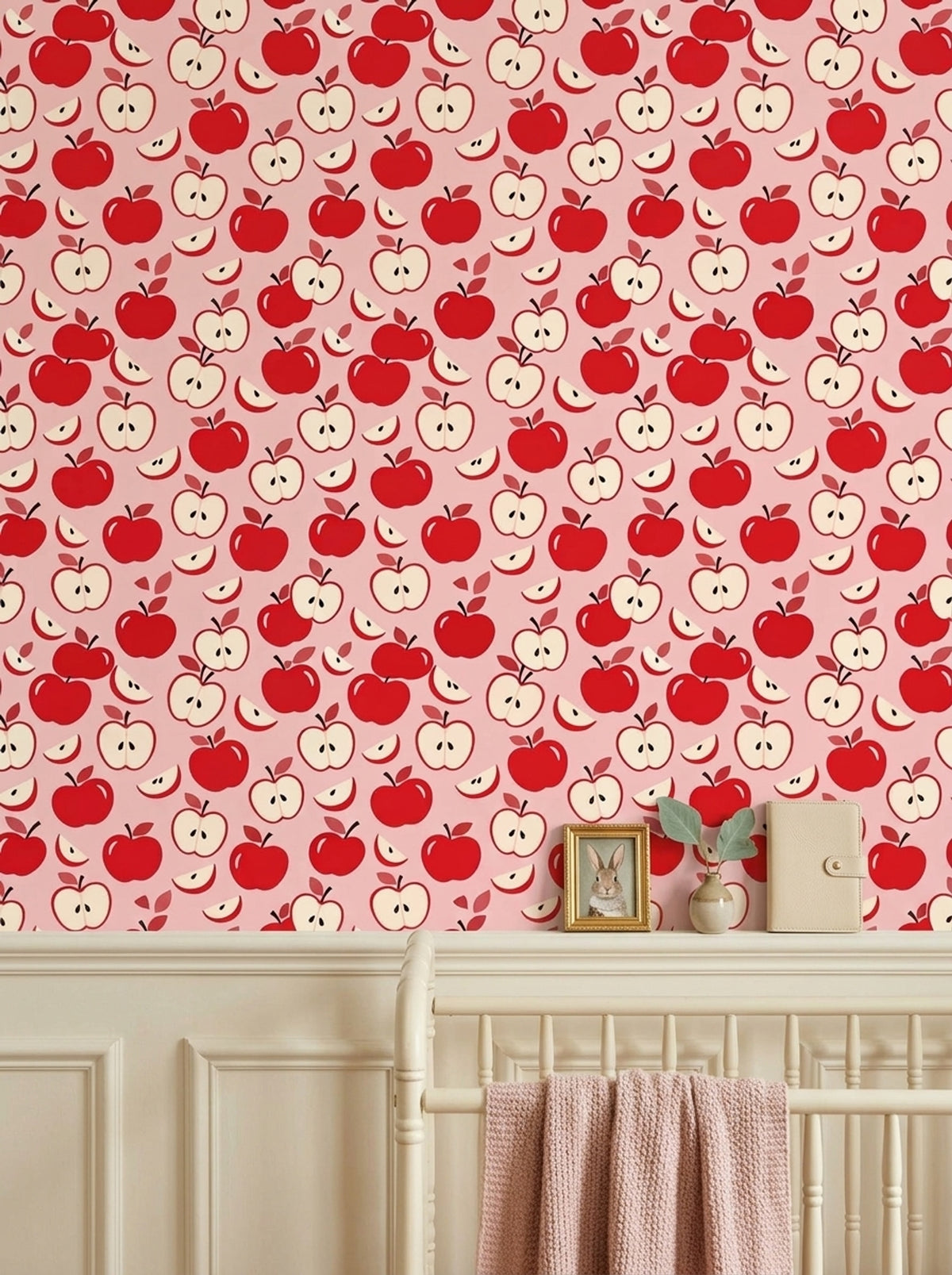 Red Wallpaper Pink Background Pattern