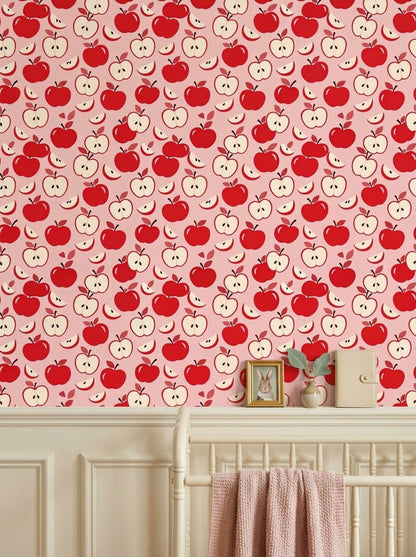 Red Wallpaper Pink Background Pattern