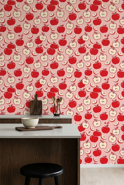 Red Wallpaper Pink Background Pattern