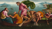 Mediterranean Painting Wallpaper Boats Sea Wall Mural design