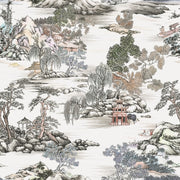 Oriental Landscape Wallpaper Scenic Nature Wall Mural design