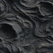 Abstract Stone Texture Wallpaper Black Charcoal Removable Lava Rock Wall Decor design
