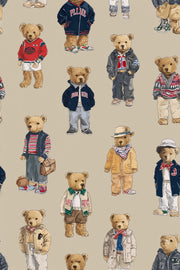Teddy Bears Wallpaper Fashion Playful Decorative Mural design
