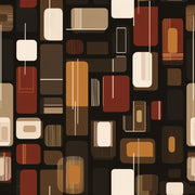 Mid Century Modern Wallpaper Retro Geometric Removable Wall Decor design
