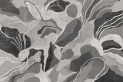 Organic Shapes Wallpaper Abstract Camouflage Removable Wall Decor design