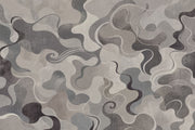 Abstract Wallpaper Organic Shapes Wavy Lines Removable Wall Decor design