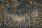 Toile Landscape Wallpaper Woodland Trees Columned Pavilion Removable Wall Decor design
