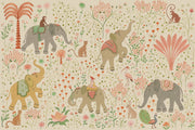 Whimsical Wallpaper Elephants Global Inspired Wall Mural design
