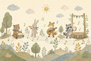 Watercolor Texture Wallpaper Pastel Removable Kids Wall Decor design