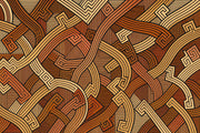Geometric Wallpaper Abstract Greek Key Removable Wall Decor design