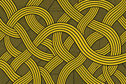 Abstract Geometric Wallpaper Interlocking Loops Striped Ribbons Removable Wall Decor design