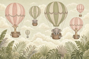 Cloudy Sky Wallpaper Overcast Removable Misty Wall Decor design