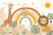 Watercolor Texture Wallpaper Painted Wash Soft Grain Wall Mural design