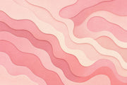 Abstract Waves Wallpaper Layered Paper Cut Removable Wavy Contours Wall Decor design