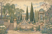 Classical Garden Wallpaper Mediterranean Villa Removable Stone Terrace Wall Decor design