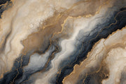 Abstract Marble Wallpaper Gold Veining Removable Luxury Glam Wall Decor design