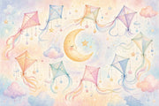 Watercolor Texture Wallpaper Pastel Dreamy Wall Mural design