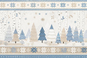 Winter Forest Wallpaper Scandinavian Birch Trees Removable Wall Decor design