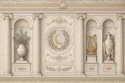 Greco Roman Wallpaper Marble Removable Columns Wall Decor design