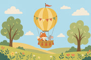 Hot Air Balloon Wallpaper Balloon Air Wall Mural design