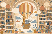 Hot Air Balloon Wallpaper Balloon Removable Nursery Wall Decor design