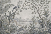 Scenic Landscape Wallpaper Tropical Jungle Removable Botanical Wall Decor design